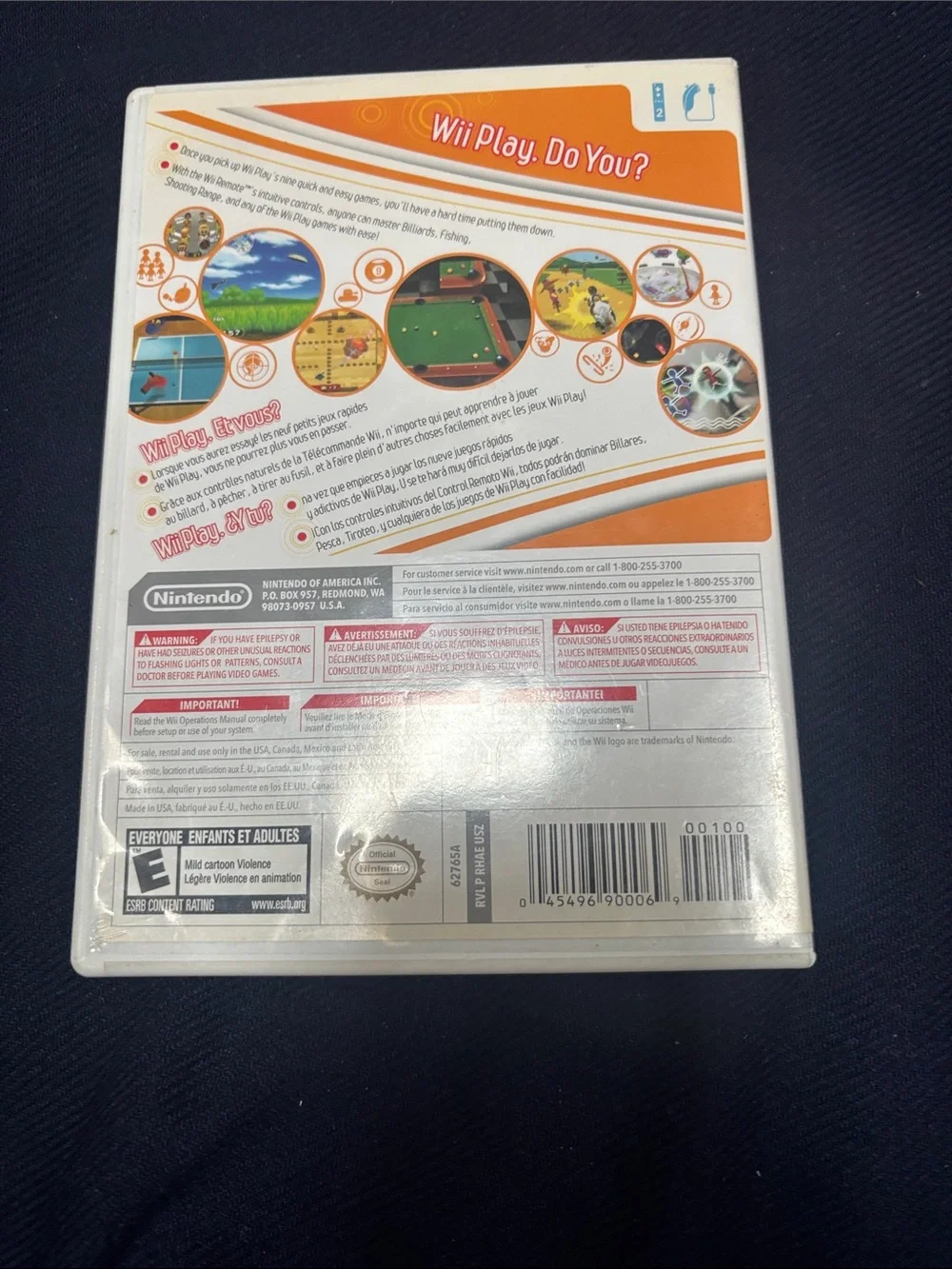Nintendo Donkey Kong Country Returns - White Case with Colorful Cover